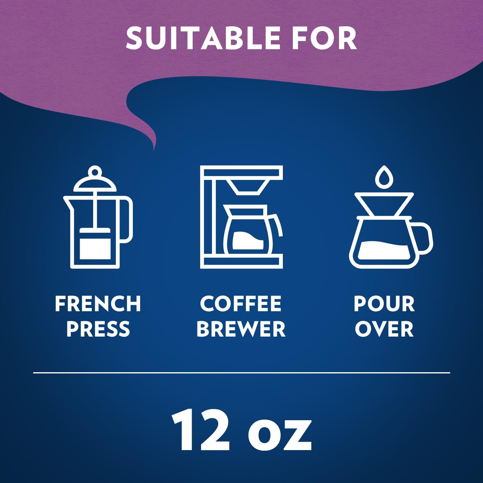 Lavazza cucharada con café molido, permite dosificar intensidad fácilmente
