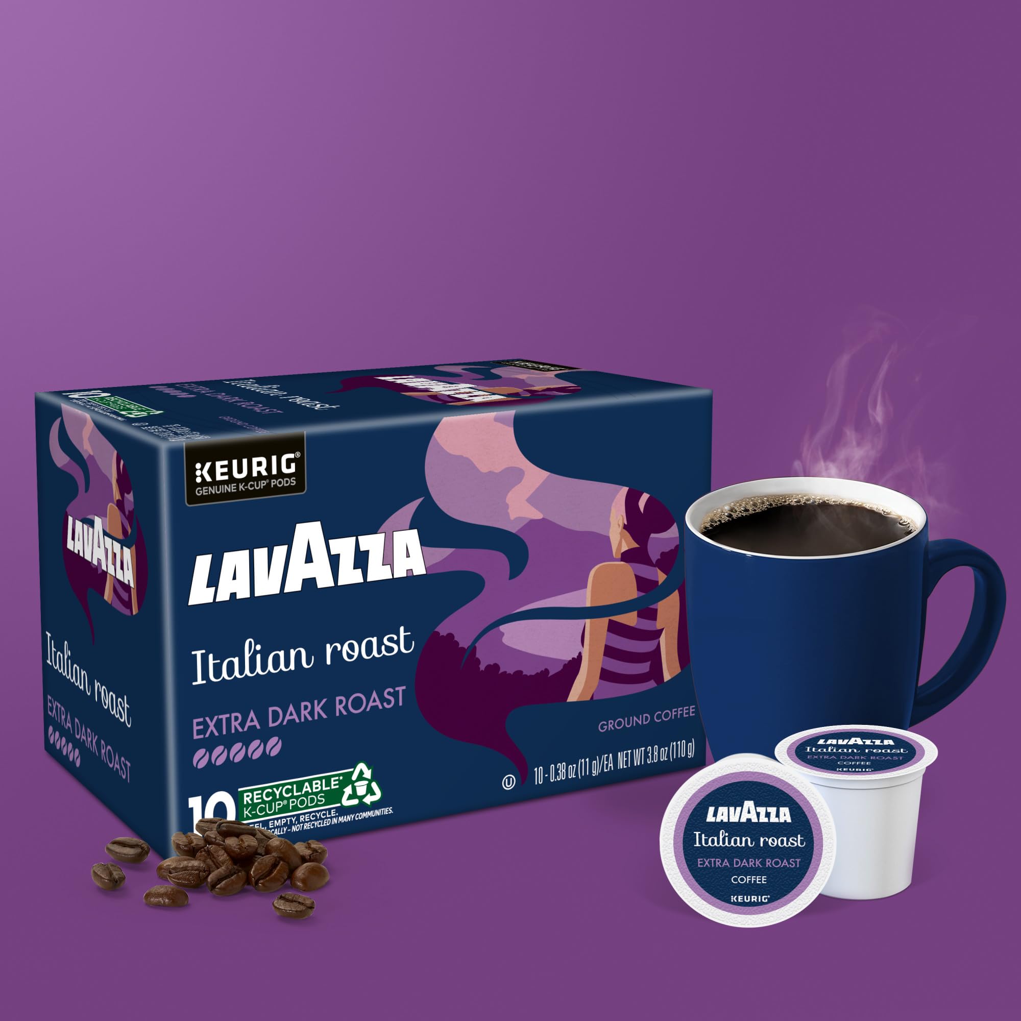 Escena de desayuno con Lavazza Italian Roast para disfrutar la mañana