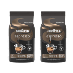 Lavazza paquete frontal mostrando 2.2 lb y tueste medio, fácil identificación