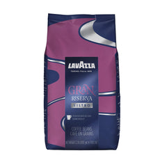 Lavazza bolsa frontal mostrando diseño y peso, ideal para conservar frescura