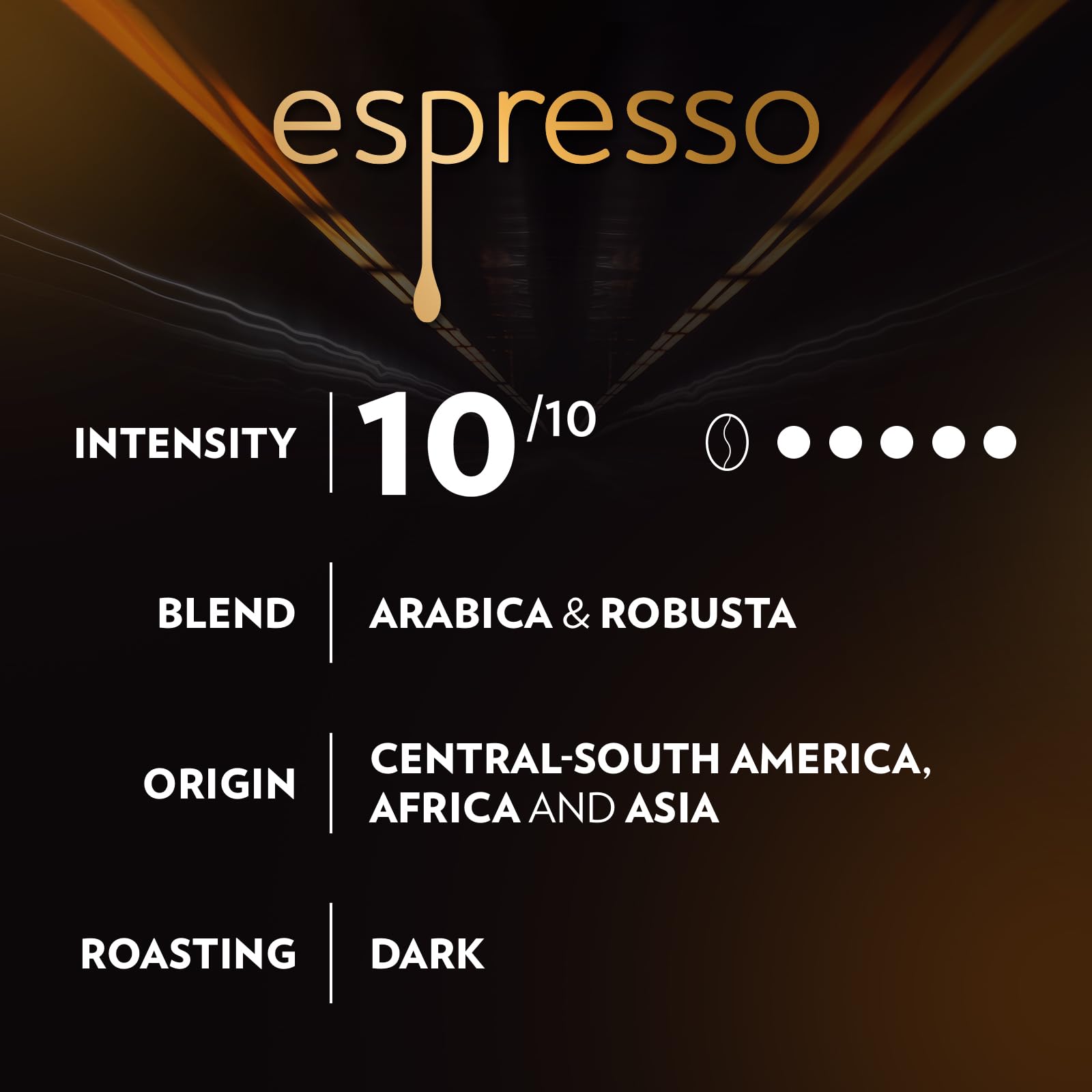 Pouring Lavazza whole beans from bag into grinder for freshness benefit