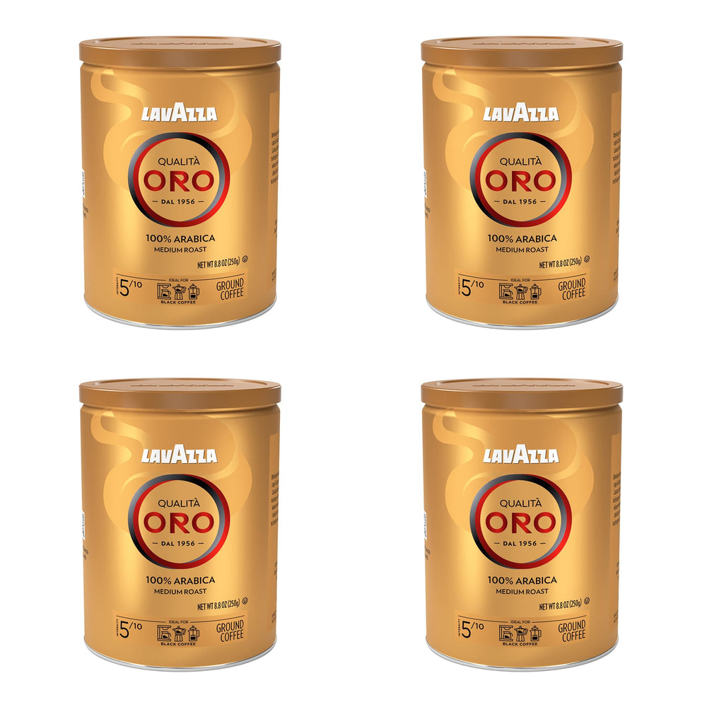 Lavazza Qualità Oro preparación en moka destacando cuerpo y sabor