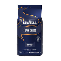 Lavazza bolsa frontal mostrando marca y tamaño 2.2 lb, ideal para espresso