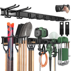 LBT front view 66-inch wall rack showing full organized storage and quick access
