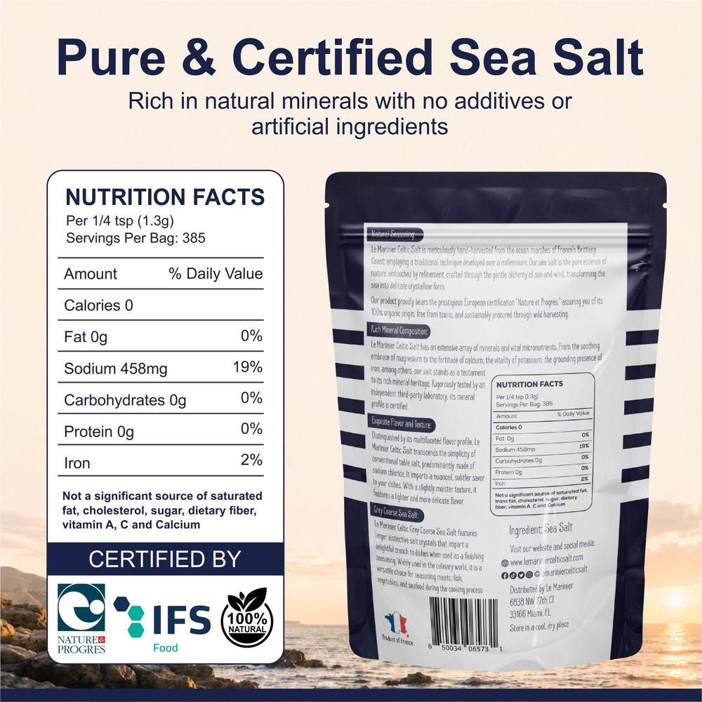 Le Marinier salinas durante cosecha manual para autenticidad