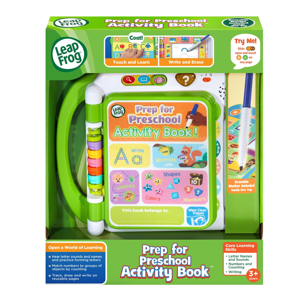 LeapFrog comparación de tamaño con mano para mostrar manejo por manos pequeñas