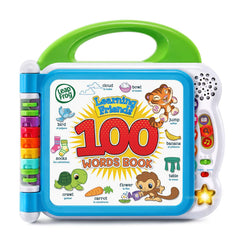 LeapFrog portada del libro mostrando personajes y beneficio educativo