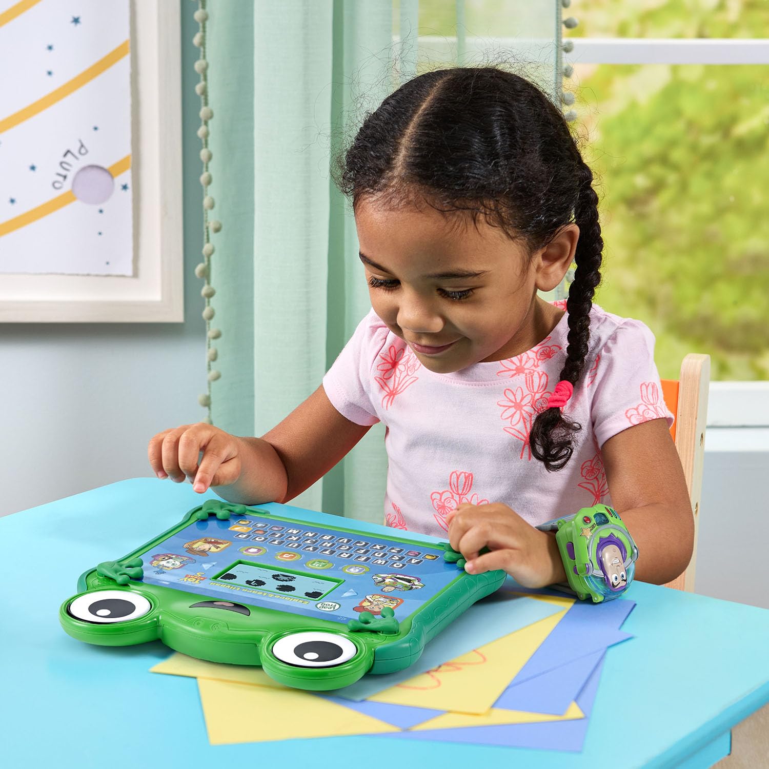 LeapFrog Lilypad Froggy 123 mostrando conteo interactivo hasta cien