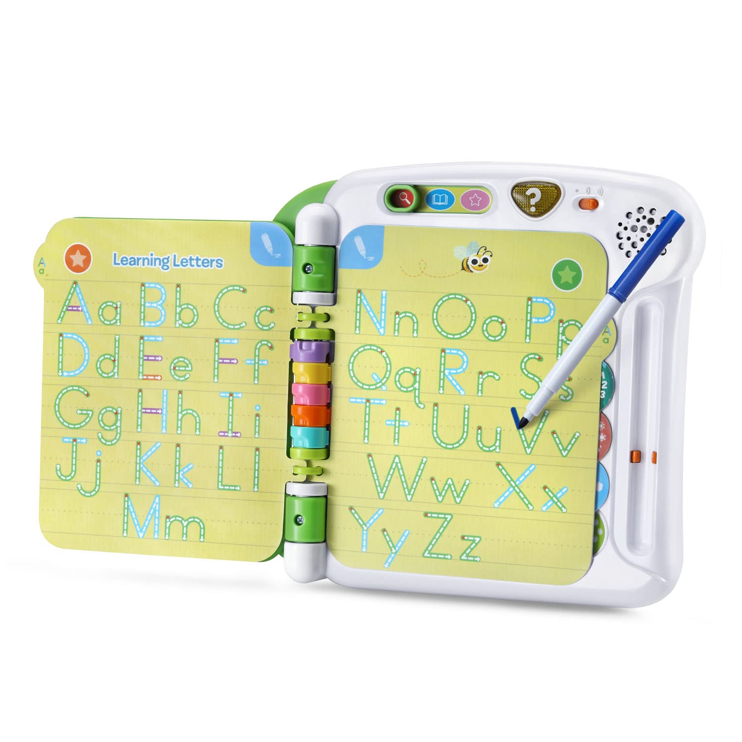 LeapFrog marcador borrable incluido que permite repetir ejercicios sin gastar hojas