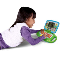 LeapFrog My Own Leaptop detalle del teclado con letras grandes para practicar el deletreo