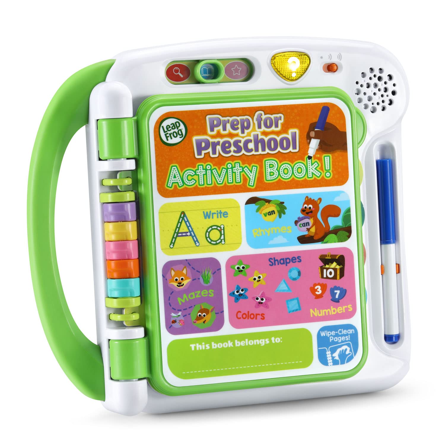 LeapFrog páginas táctiles enfocadas en letras y sonidos para aprendizaje interactivo