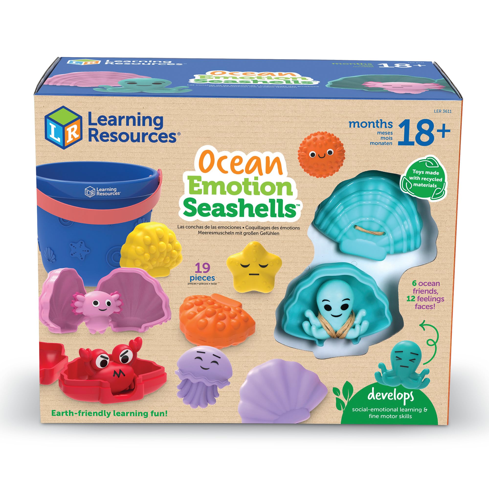Learning Resources rincón de aula con el set para actividades socioemocionales guiadas