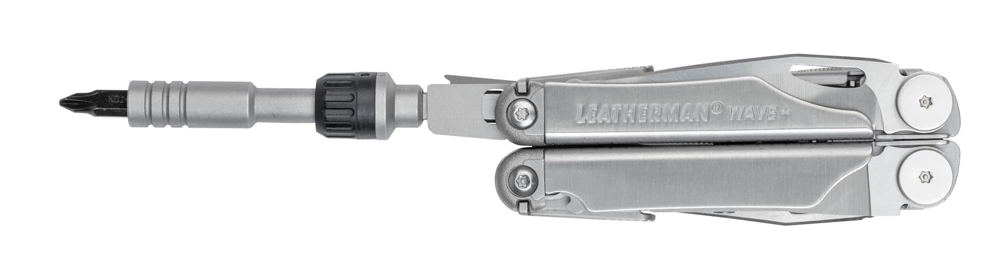 Leatherman comparación de tamaño junto a multiherramienta para escalado