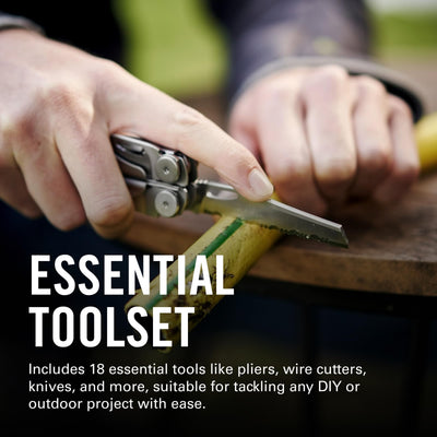 Leatherman Wave Plus serrated blade close-up for precise cutting performance