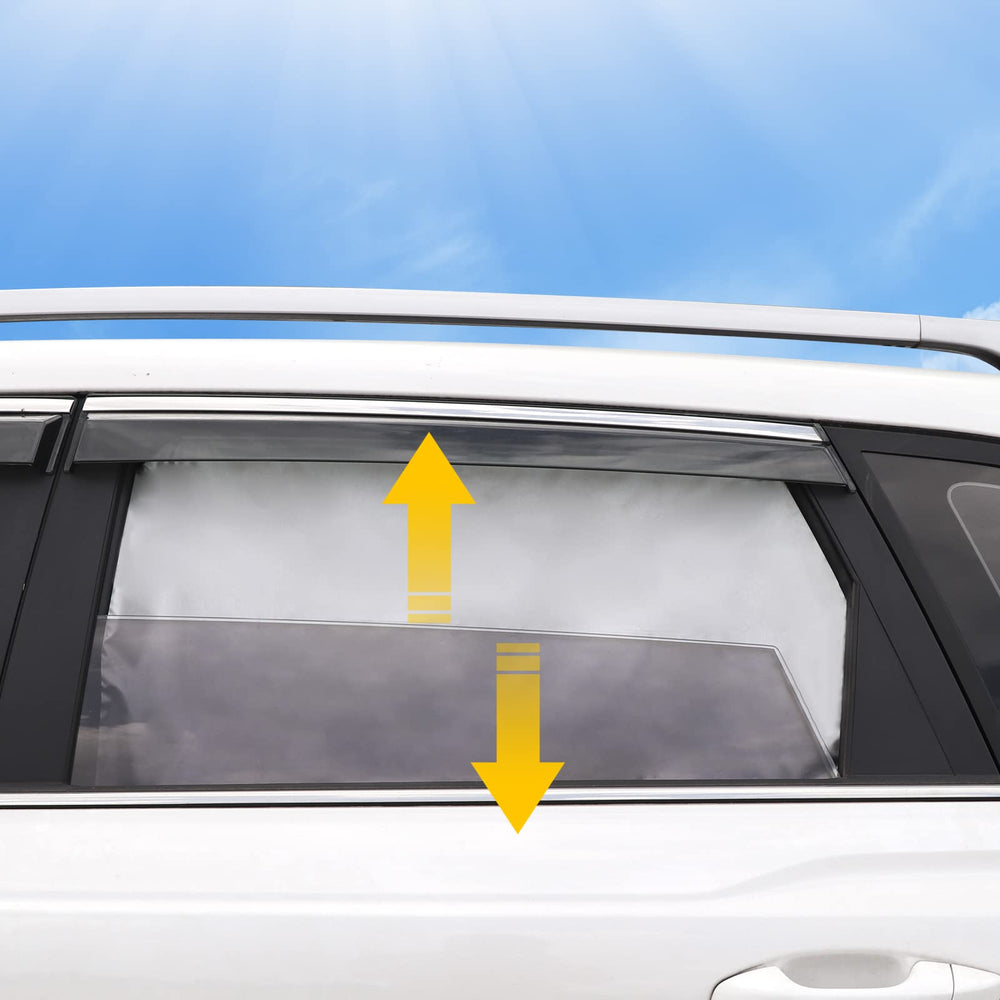 Lechin comparación de tamaño con ventana de coche que ilustra cobertura completa