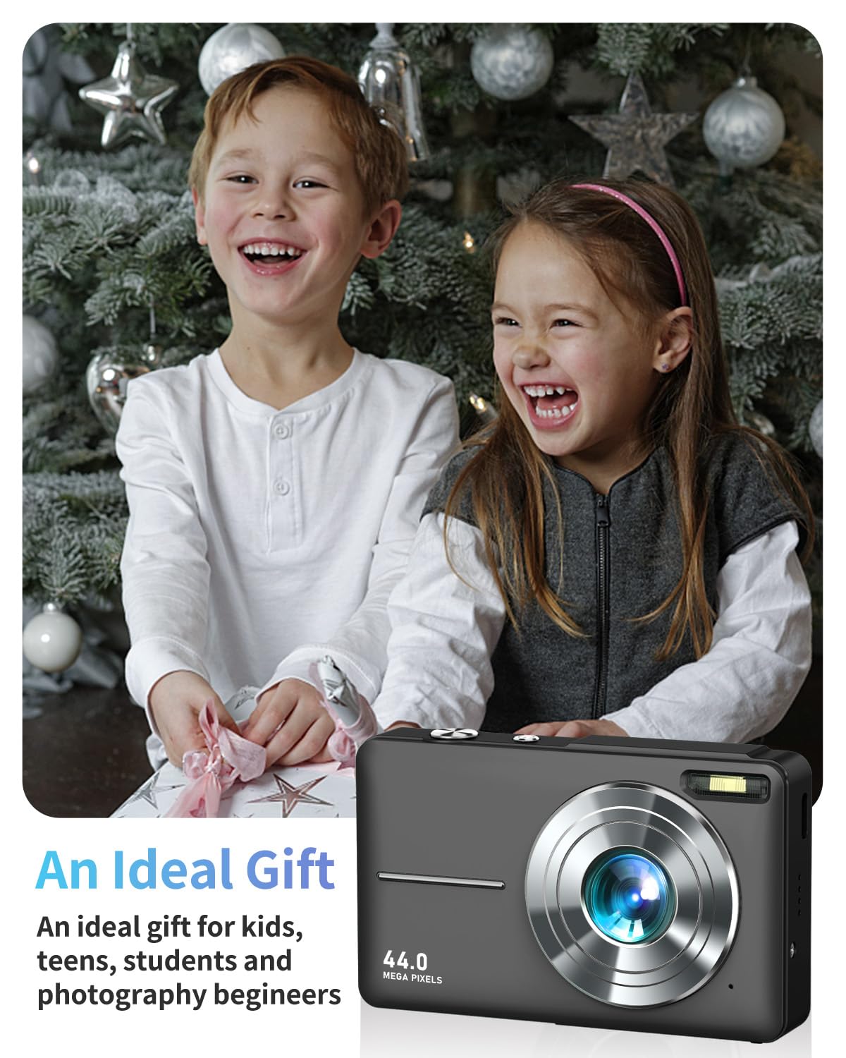 Lecran accessories including batteries and 32GB card, ready-to-shoot convenience