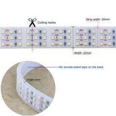 LEDENET silicone sleeve detail demonstrating IP67 protection and weather resistance benefit