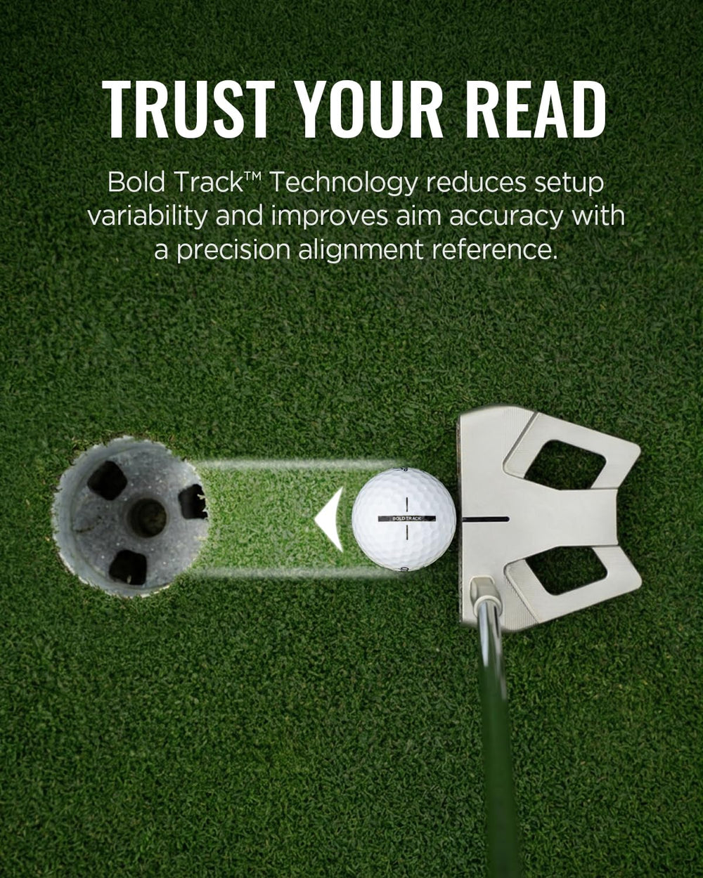 Legato LTX3085 in play with driver showing distance and steady ball flight