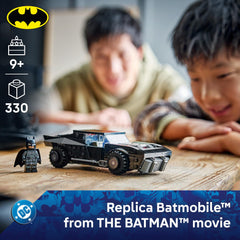 LEGO Batmobile detalle de la cabina mostrando espacio para la minifigura Batman