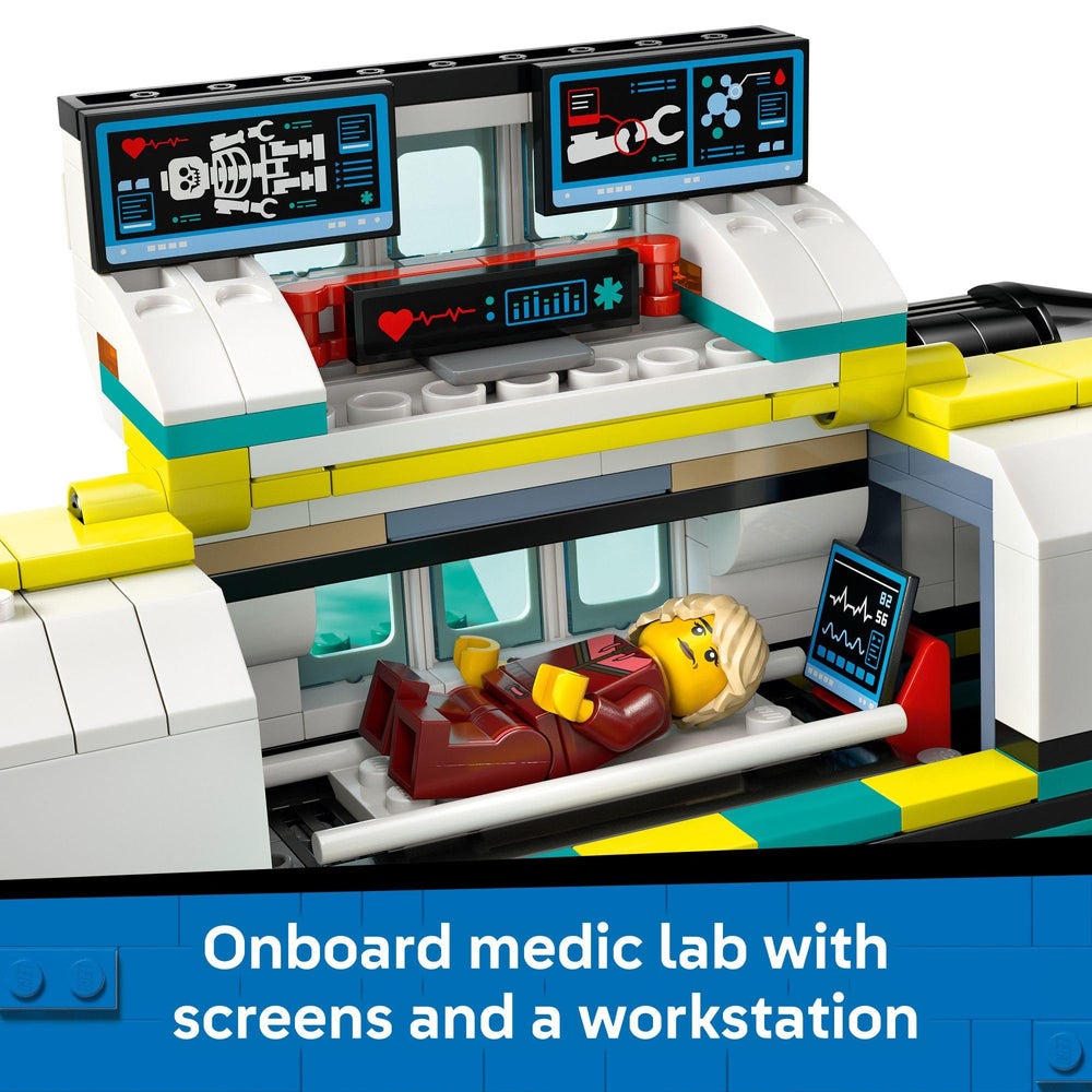 LEGO minifiguras piloto y médico actuando y fomentando juego cooperativo