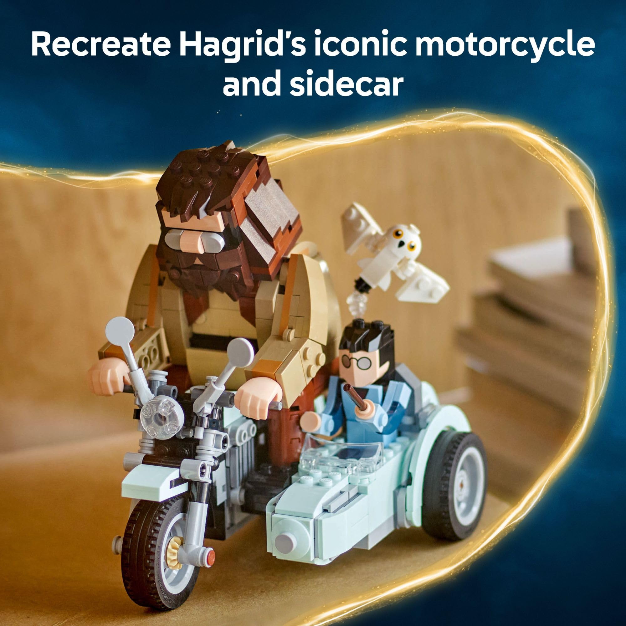 LEGO primer plano del motor de la motocicleta mostrando textura auténtica