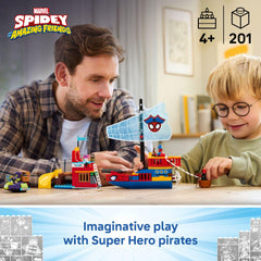 LEGO detalle de la telaraña y cofre del tesoro para juego interactivo