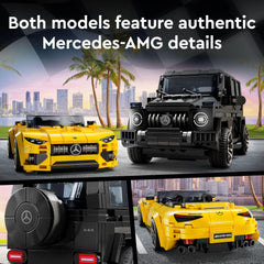 LEGO Mercedes G 63 parrilla y ruedas mostrando fidelidad y acabado preciso