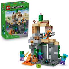 LEGO set frontal mostrando la mazmorra y beneficios de juego creativo