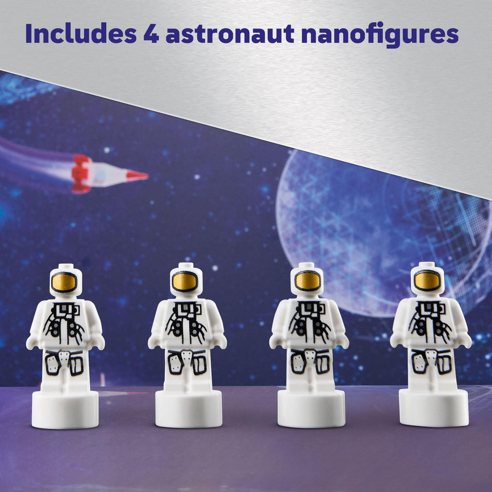 Upper stage and Orion spacecraft detail on LEGO Technic NASA Artemis, LEGO highlights accuracy