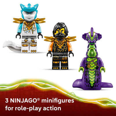 LEGO NINJAGO villano Acid Monster con bastón para batallas creativas