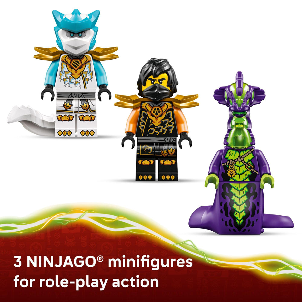 LEGO NINJAGO villano Acid Monster con bastón para batallas creativas