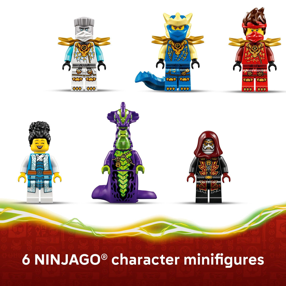 LEGO NINJAGO trap and rotating bridge close-up showing interactive mechanics