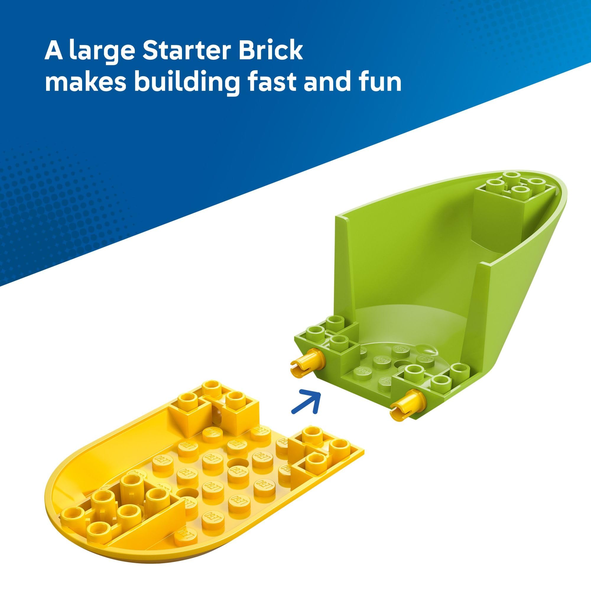 LEGO Spidey submarine cangrejo en juego con trampa de telaraña activa