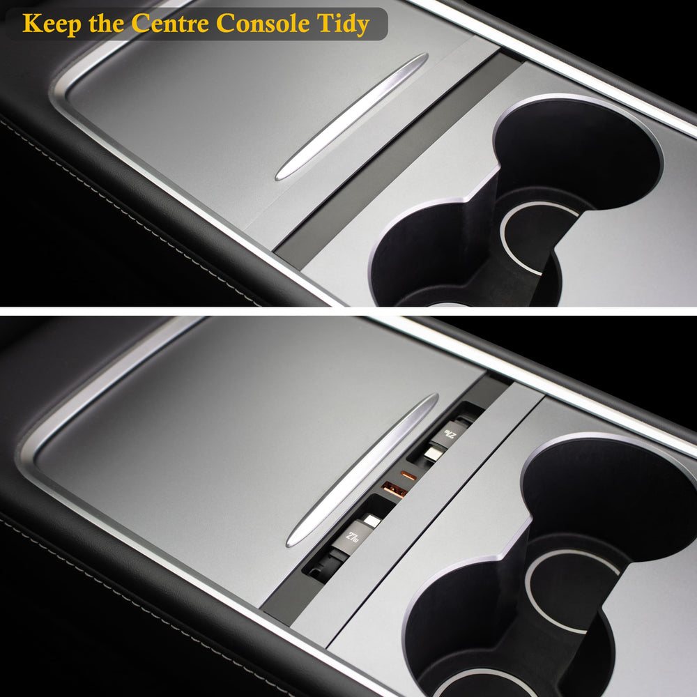 Leikaendi USB‑A and USB‑C ports view showing extra charging options