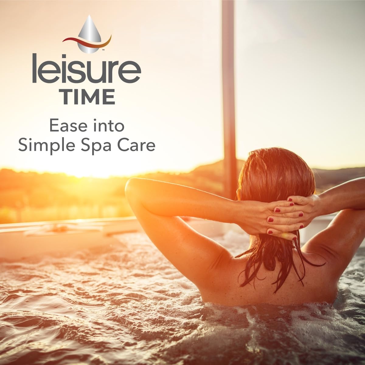 LEISURE TIME comparación de tamaño con mano para entender la presentación