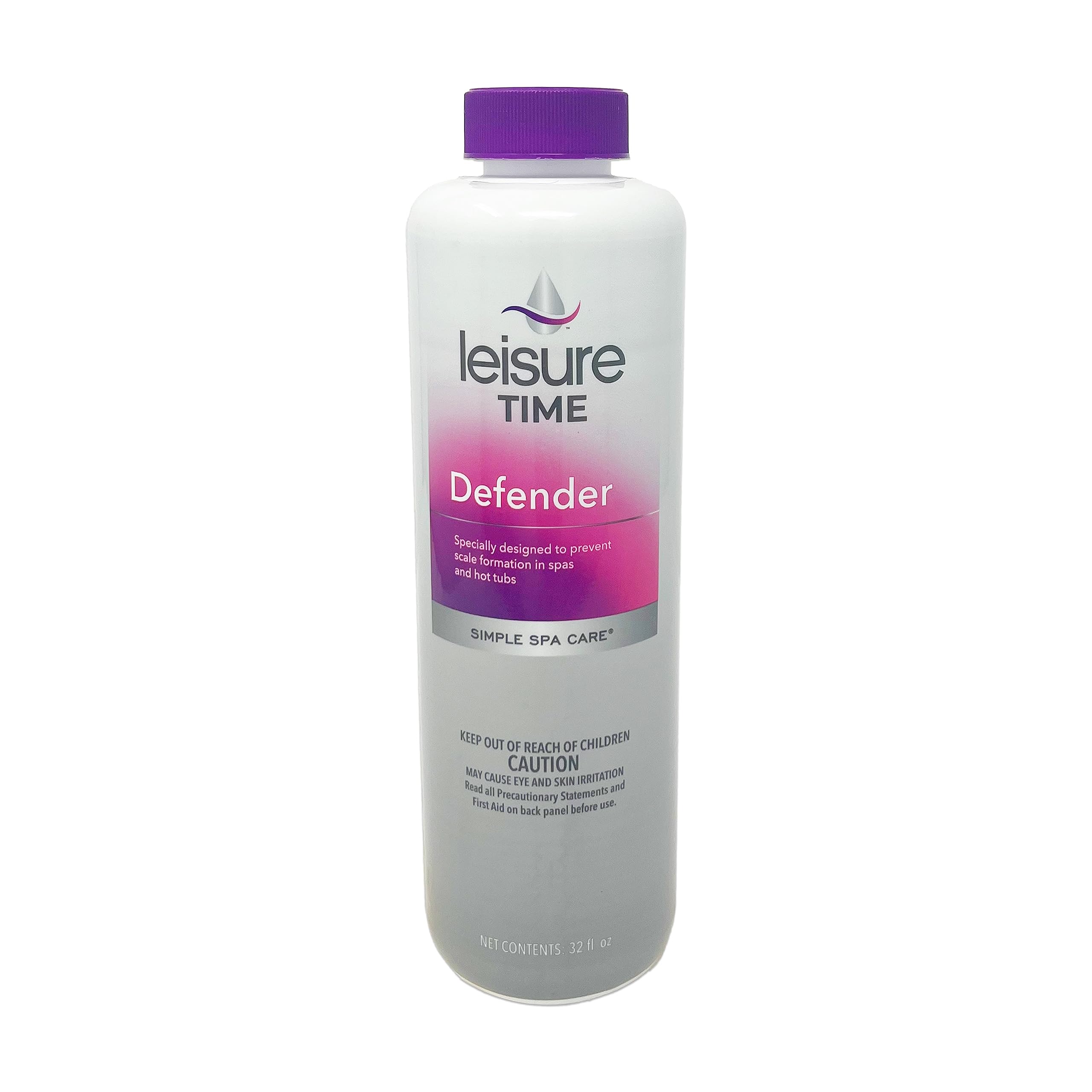 LEISURE TIME envase frontal del Defender para control de sarro y manchas, protección clara