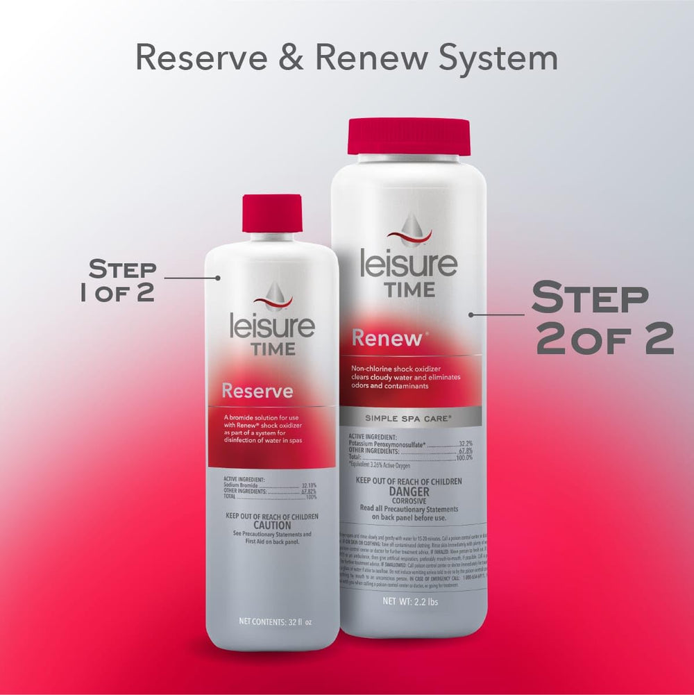 LEISURE TIME RENU2 powder texture close-up demonstrating quick-dissolving action