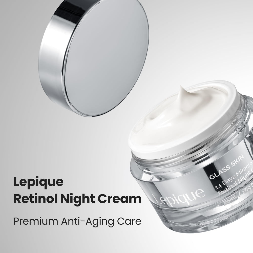 Lepique etiqueta legible con ingredientes clave y beneficios