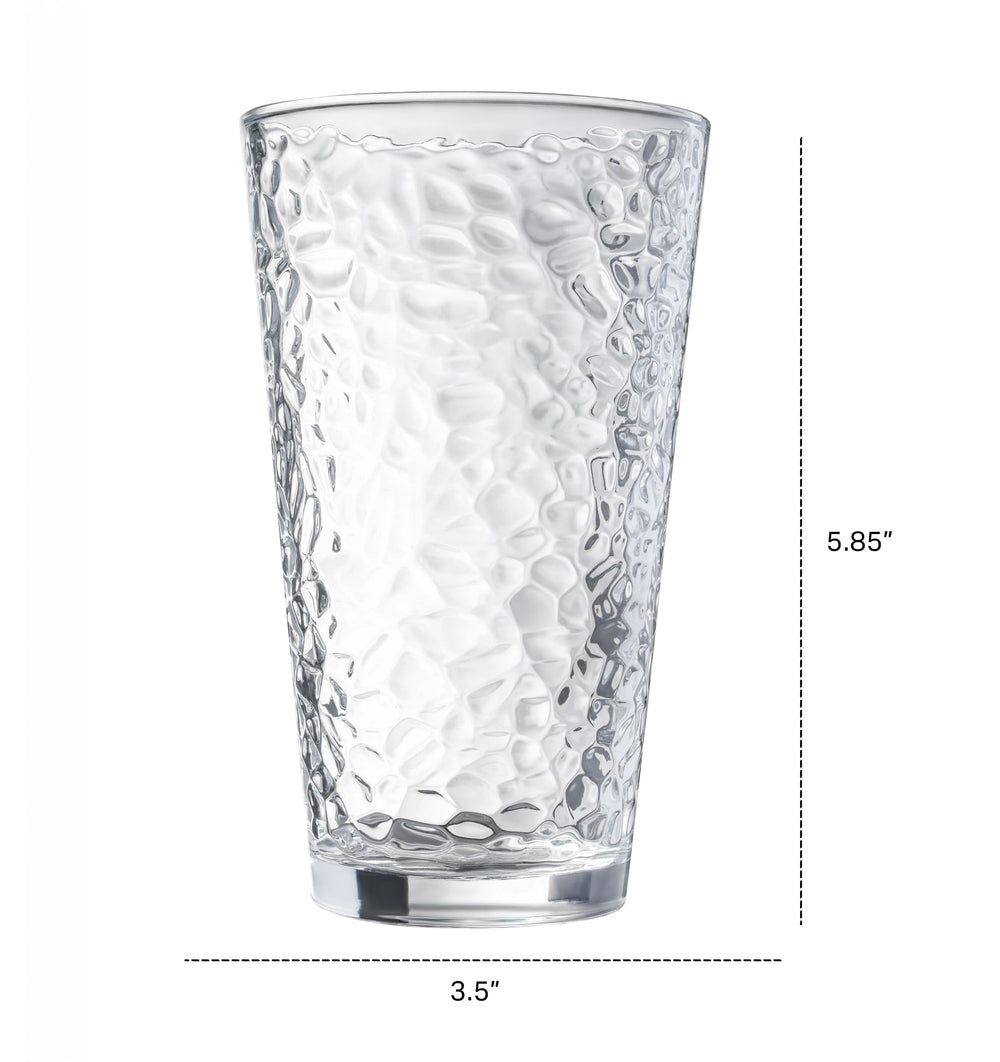 Le'raze glasses on dishwasher shelf showing easy-clean convenience