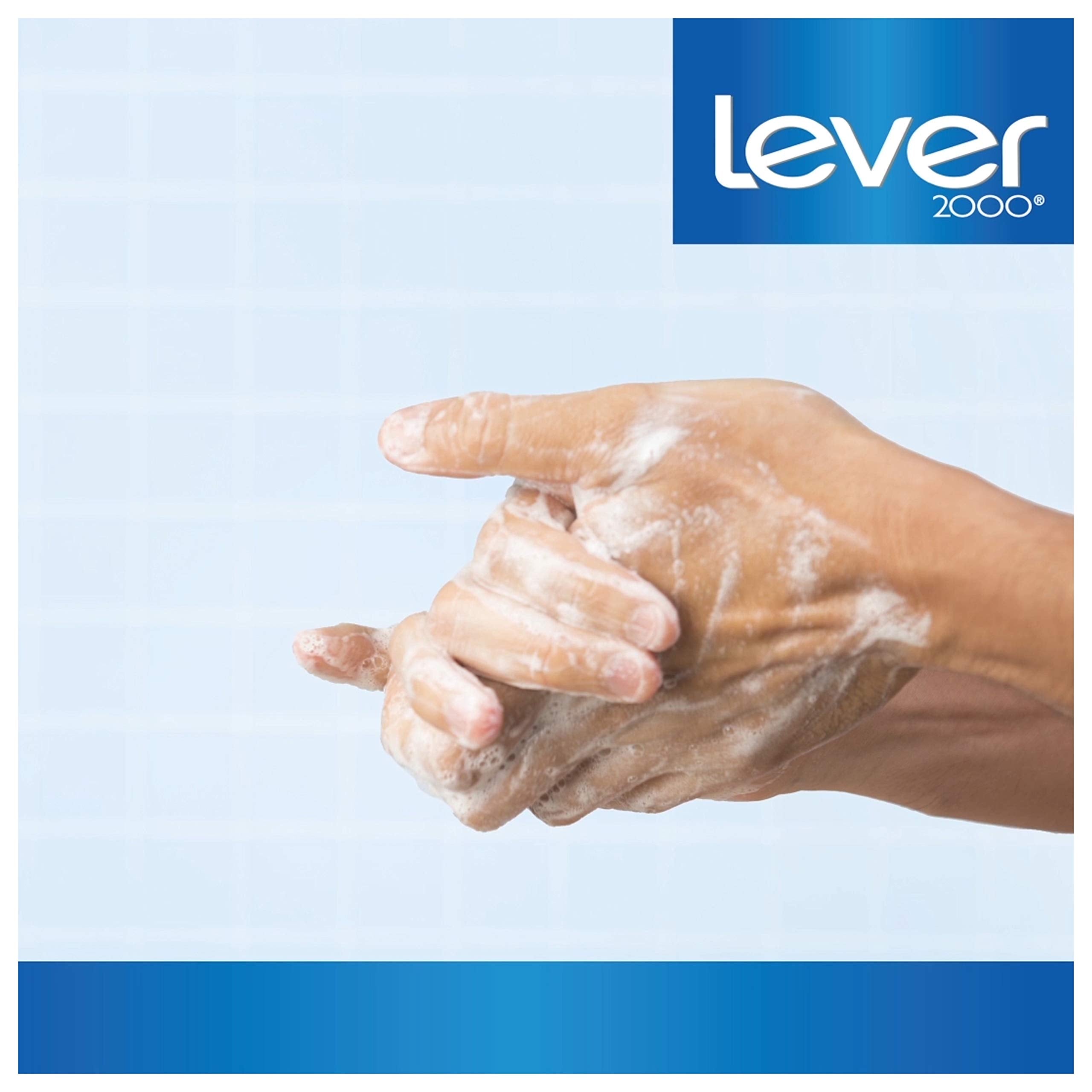 Lever 2000 etiqueta en nuevo empaque destacando información del producto