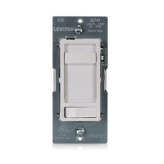 Leviton SureSlide detalle del deslizador suave para ajuste preciso