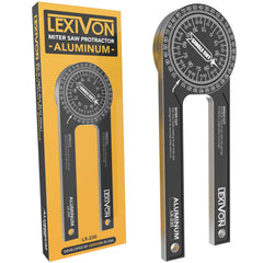 LEXIVON vista frontal del transportador de aluminio, herramienta resistente