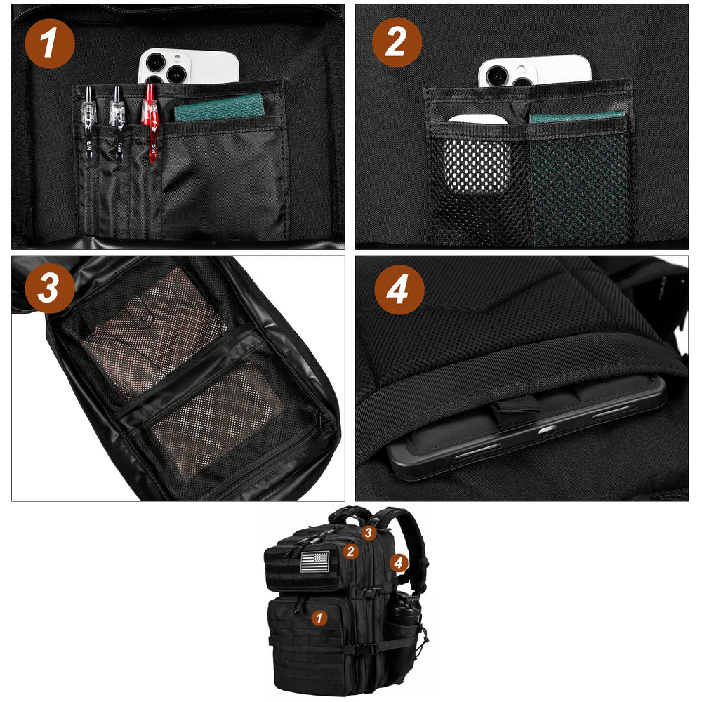 LHI mochila en uso en exterior para rutas y actividades outdoor