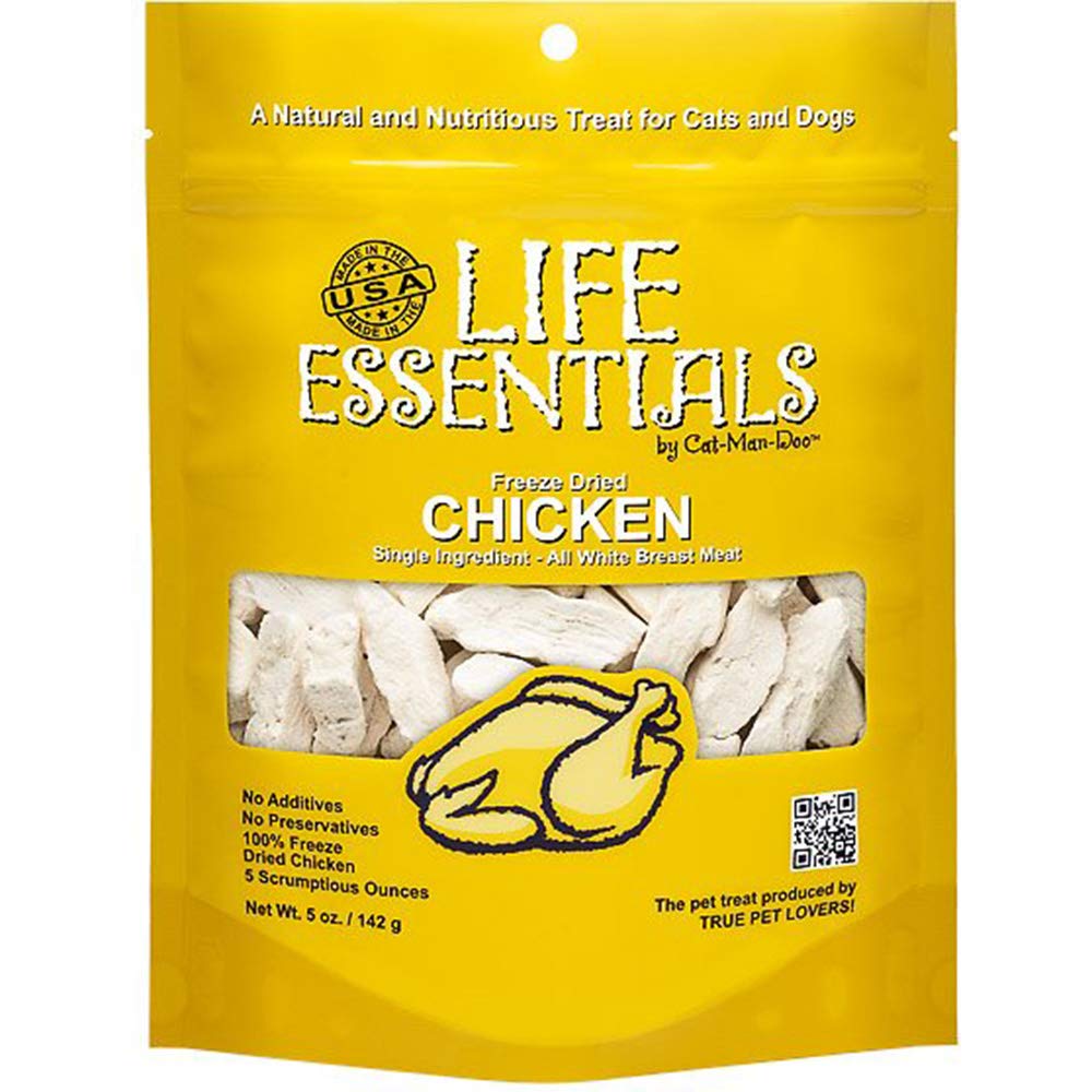 Life Essentials by Cat-Man-Doo trozos en plato, atractivo para gatos y perros