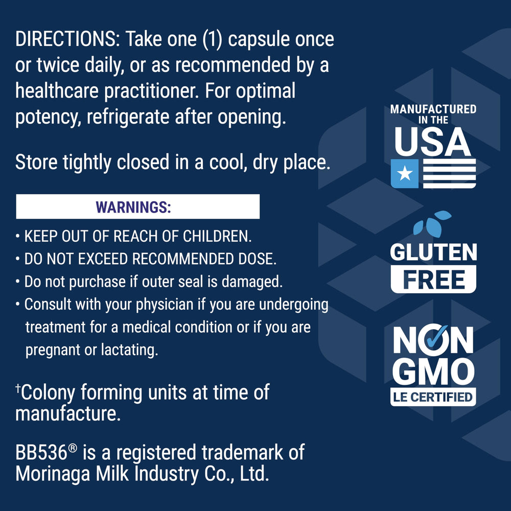 Life Extension sello no-GMO y sin gluten que garantiza ingredientes limpios