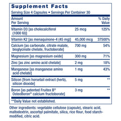 Hand holding Life Extension capsules showing easy-to-swallow size and convenience
