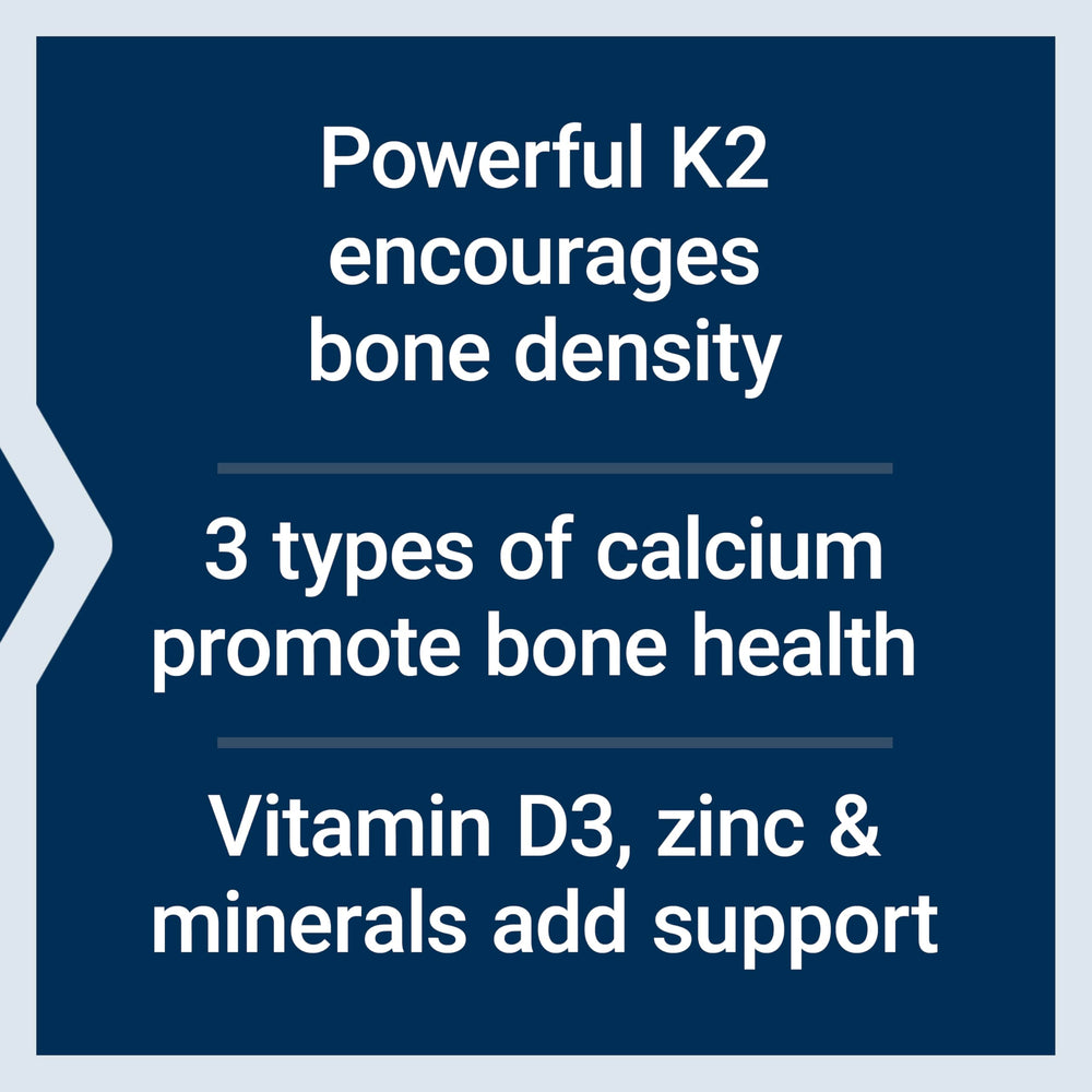 Loose capsules beside ingredient sources showing calcium and mineral blend