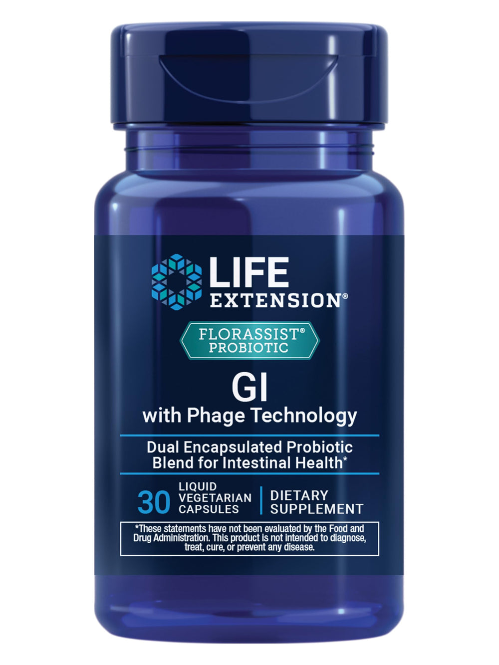 Life Extension envase frontal del producto mostrando beneficio digestivo