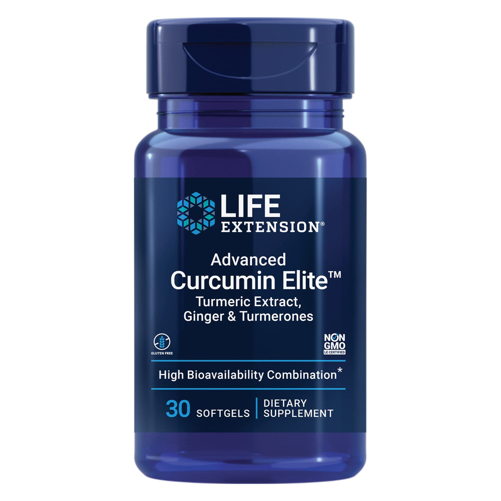 Life Extension frasco frontal mostrando etiqueta y beneficio de absorción