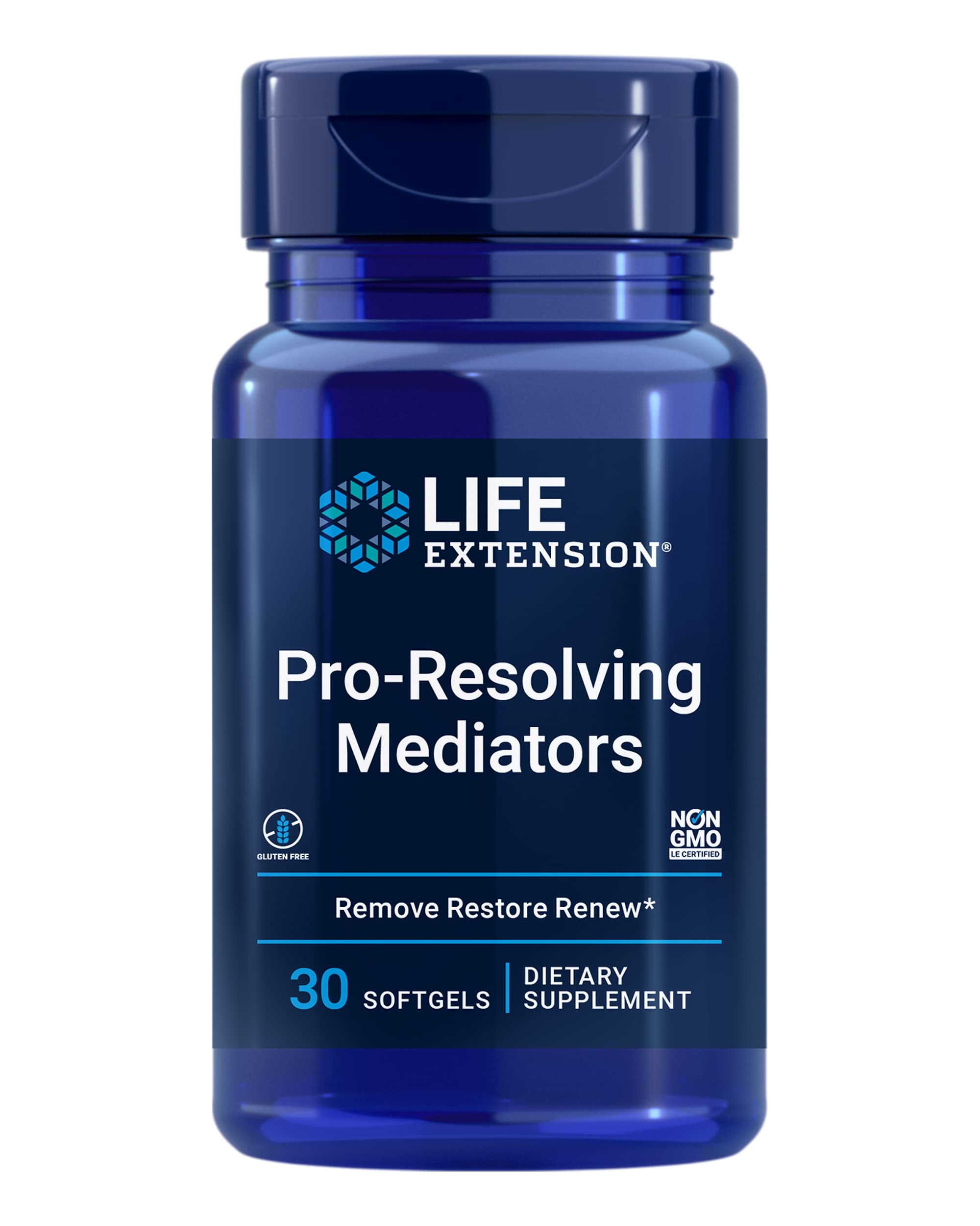 Life Extension envase frontal del producto mostrando la marca y la denominación